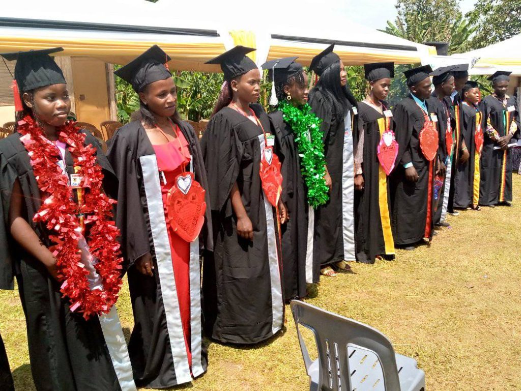 Uganda Mityana Open Troop Graduation, February 2023 pedals for progress