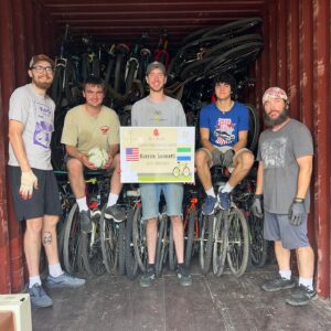 Loading Container to Sierra Leone, 13 July 2024