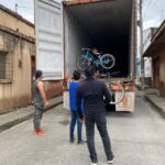 Unloading Guatemala container #25, November 2024