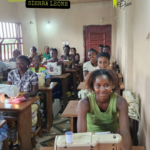 Sierra Leone sewing class